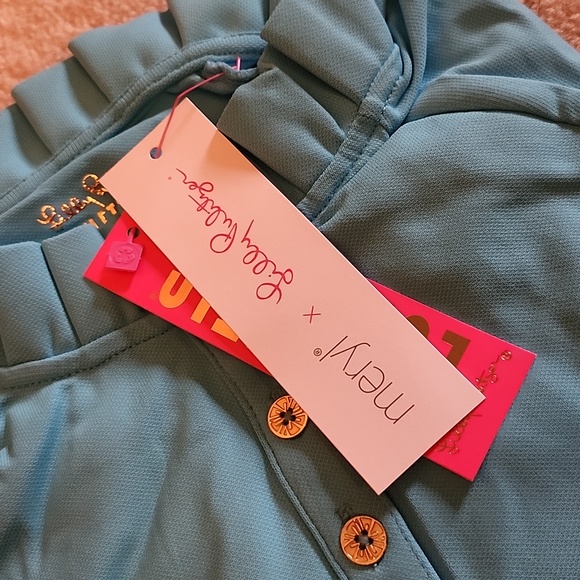 NWT Lilly Pulitzer LUXLETIC Hutton Polo. Size Medium. - Picture 8 of 8